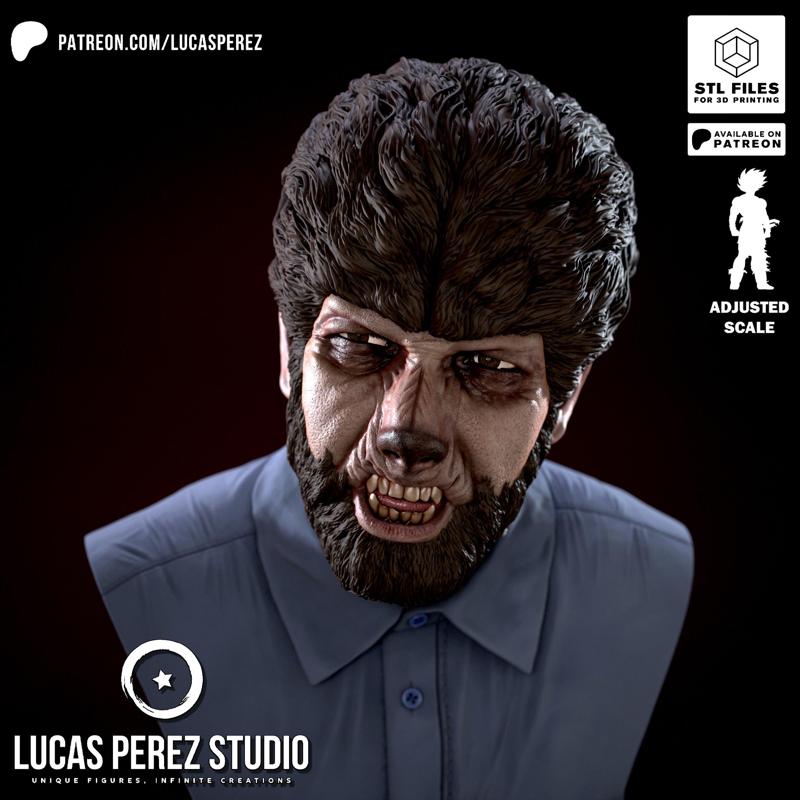 THE WOLFMAN BUST