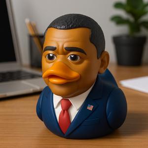 Rubber Duck - Barack Obama model - 3D print