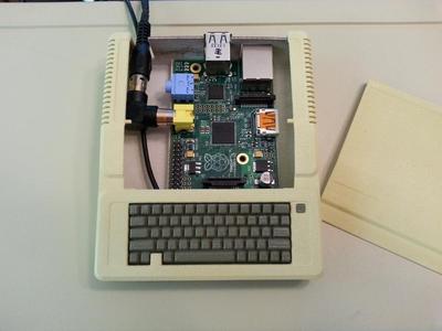 Apple II Raspberry Pi Enclosure - Apple //e