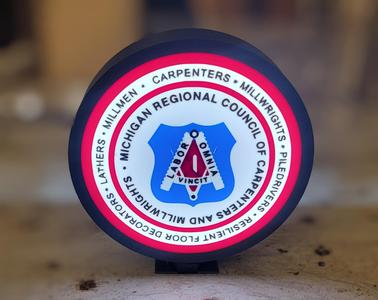 Michigan Regional Council of Carpenters Light Box