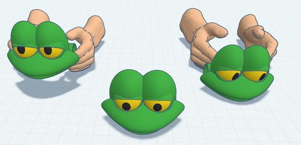 SuperFrog movable eyes