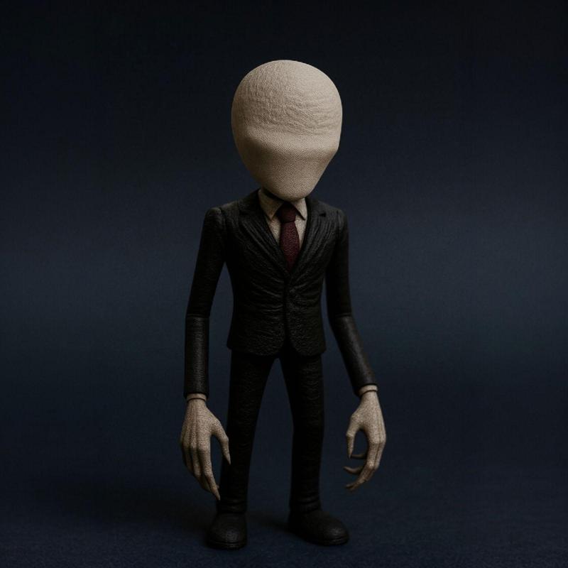 Slenderman Mini Figure