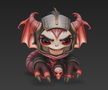 chibi demon warrior 2