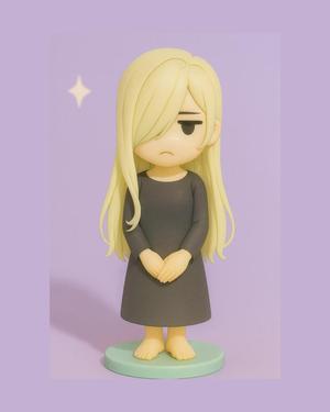 metrica - migi to dali anime chibi