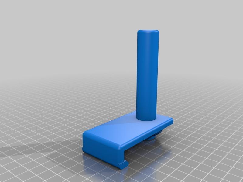 Filament spool spindle