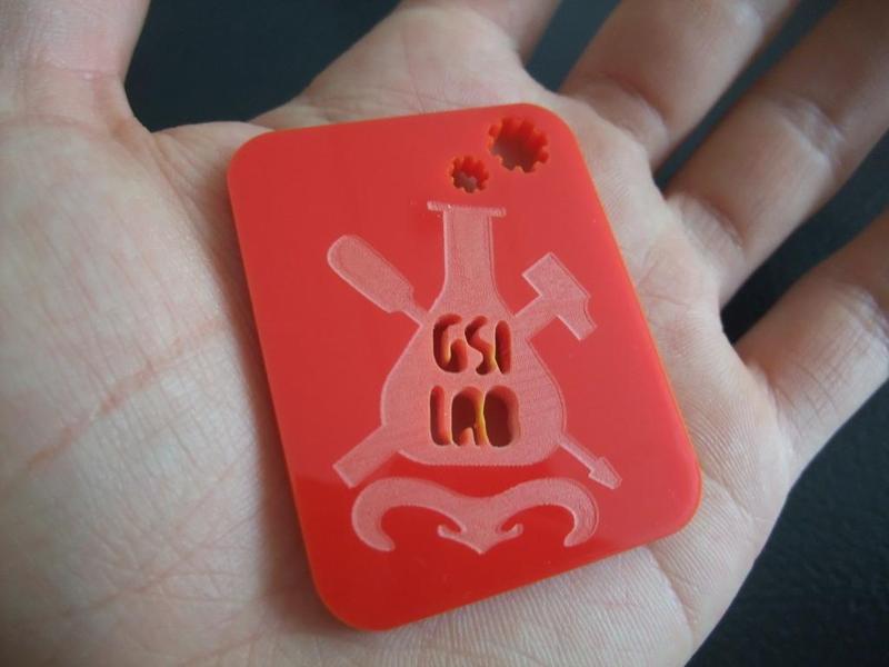 Gsi-Lab token (laser operator)