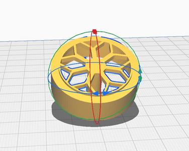 RC cart wheel rim