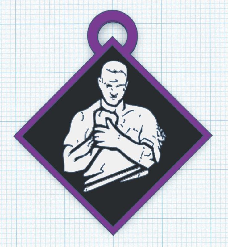 Keychain Dead By Daylight - No Mither