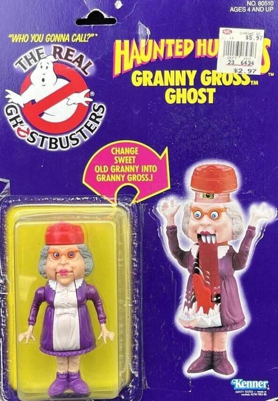 Ghostbusters Haunted Humans Granny Gross Kenner