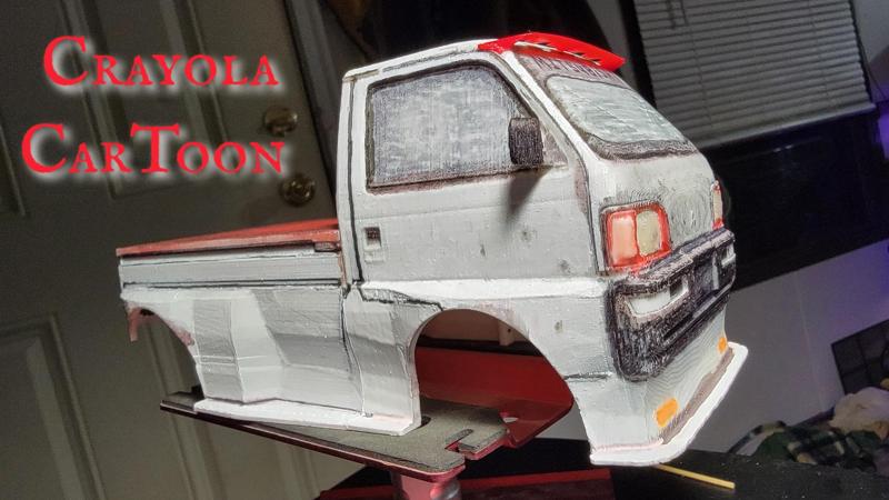 LDRC 1/18 U42T Drift kei Minicab Truck