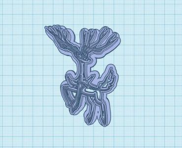 Pokemon: Xerneas Cookie Cutter