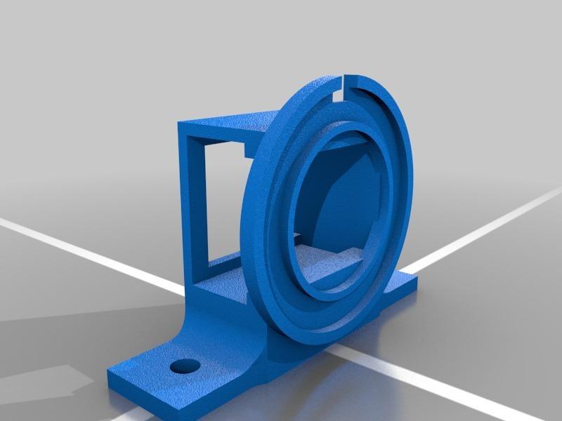 Microsoft Lifecam HD-3000 Mount with 60mm LED 