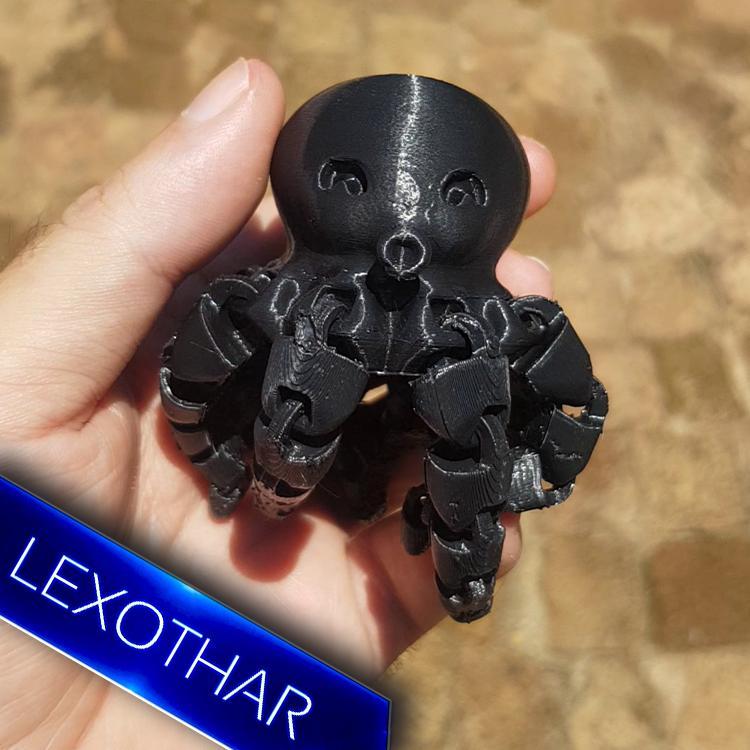 Mcgybeer's Cute Mini Octopus with a "Twist"