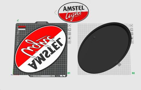 Amstel Light  lightbox