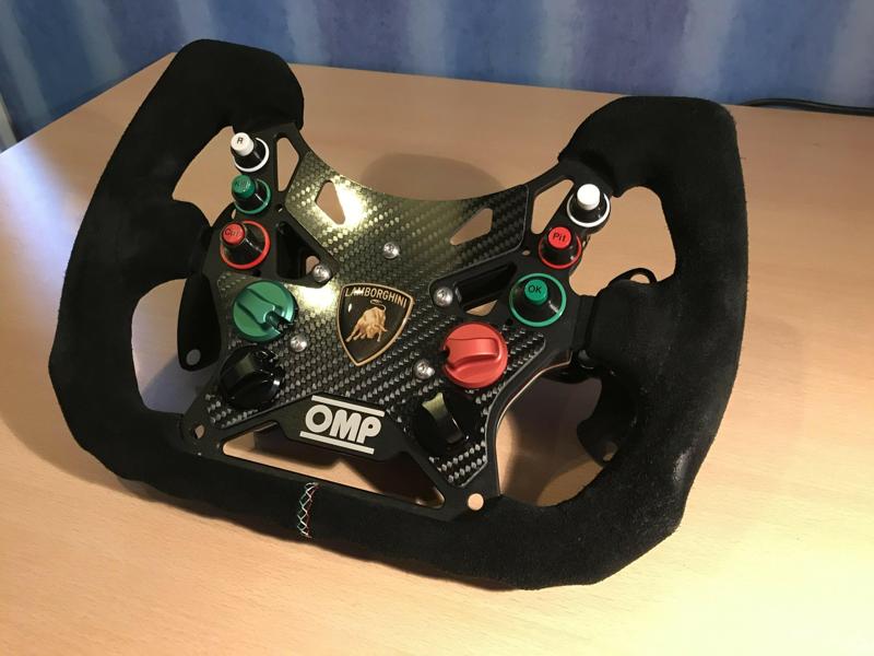 OMP Alu GT steering wheel
