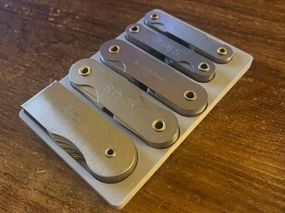 2x3 Gridfinity Radius Gauge Tray