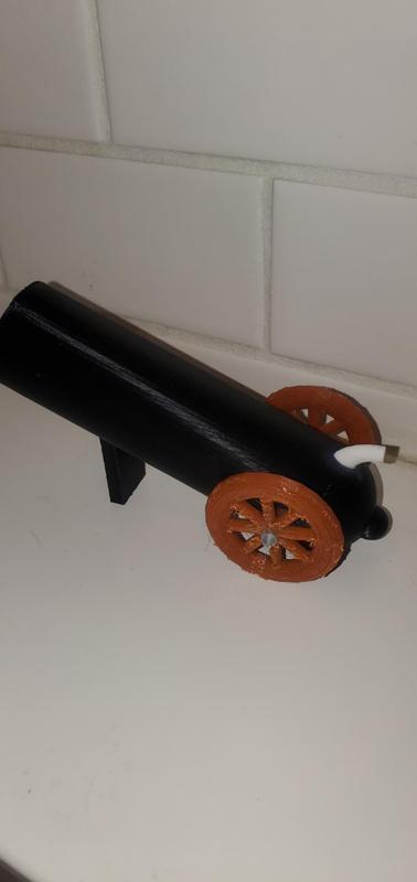 cannon toothbrush holder