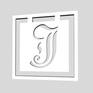 Alphabet Monogram Bookmarks Letter I