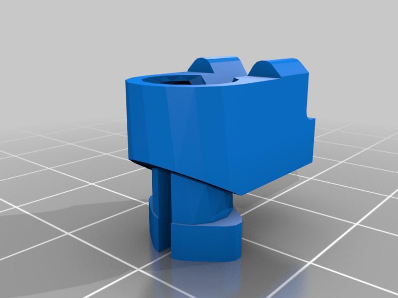 Clip fixing in a car