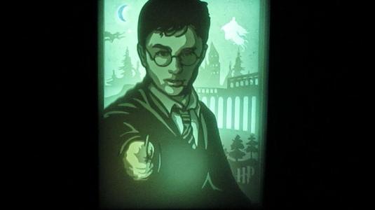 HARRY POTTER LIGHTBOX TEMPLATE