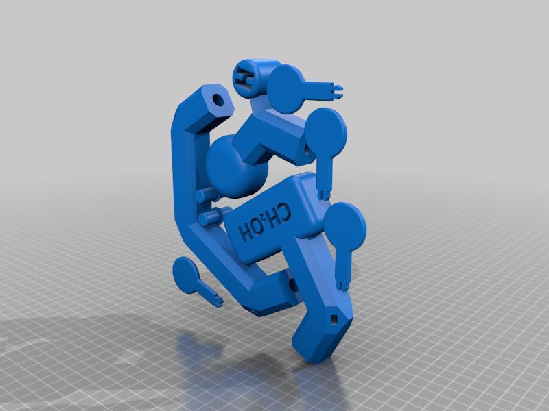 Carbohydrate models - Glucose and Fructose