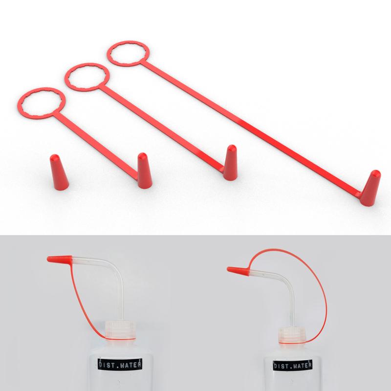 Squirt Bottle Cap / Squeeze Bottle Cap with link for 250ml bottles