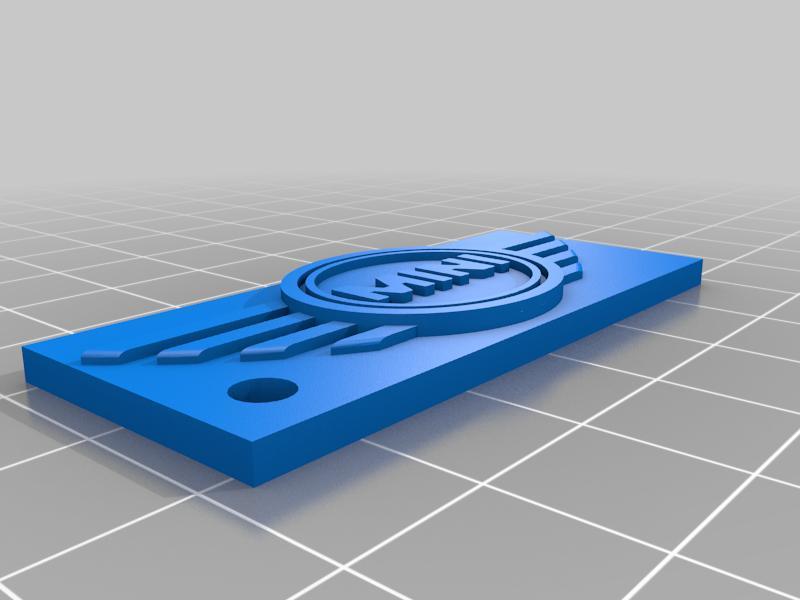 Mini Logo keyring
