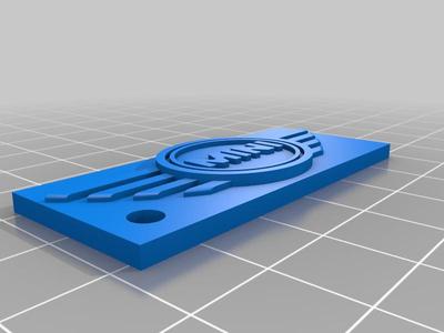 Mini Logo keyring