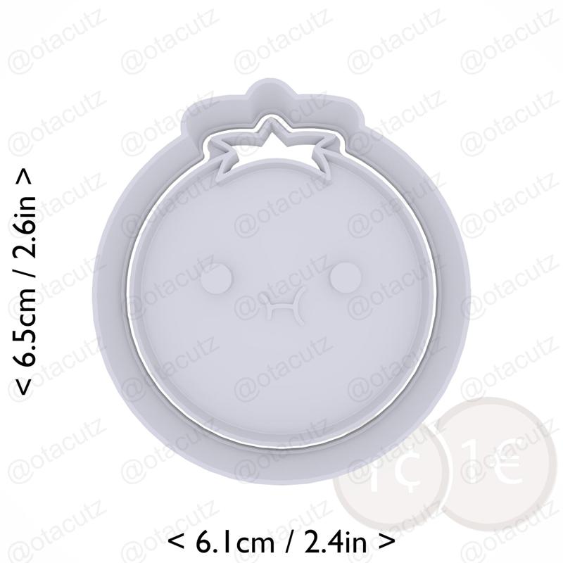 Persimmon Cookie Cutter / Suika Game