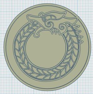 Viking Symbol Coaster 21