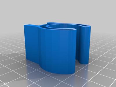 Clip poly to 3/4" pvc conduit