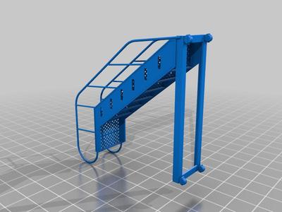 1/32 scale Aviation Staircase for resin printers