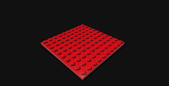 10x10 Lego Plate