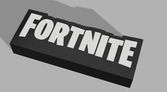 fortnite logo lamp
