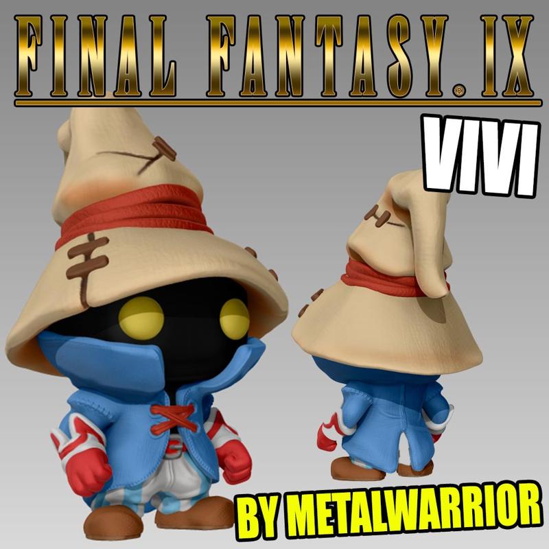 Final Fantasy IX - VIVI (Black Mage) FUNKO POP