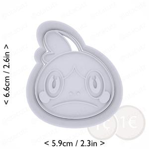 #0816 Sobble Cookie Cutter / Pokémon