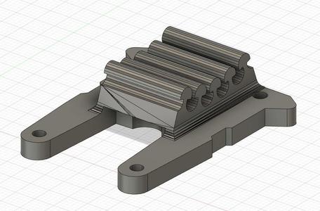 Embase Support Gopro Sloop V3 avec crans