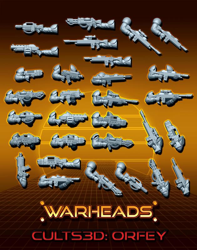 [PRESUPPORTED] Loyal and Proportional Universal Soldiers - Gun Arms Only! (28 bits)