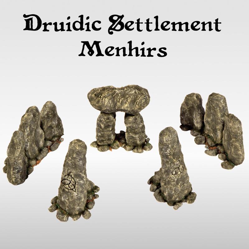 Druidic Settlement - Menhirs