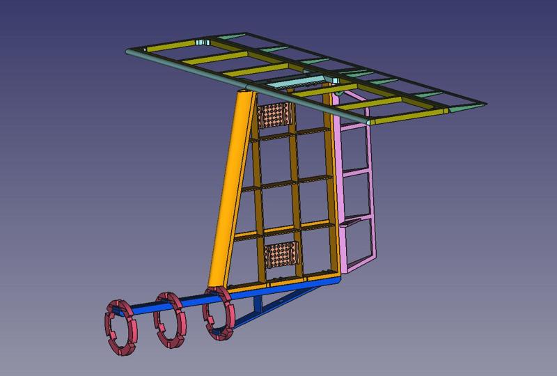 Modular RC airplane - Tail section