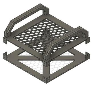 10" Server rack using 2020 extrusions