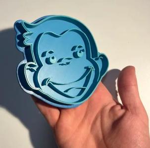 Curious George Cookie Cutter