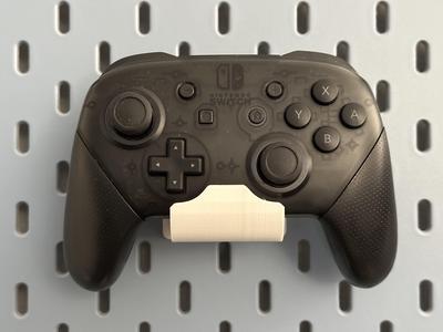 IKEA Skadis Nintendo Switch Pro Controller Holder