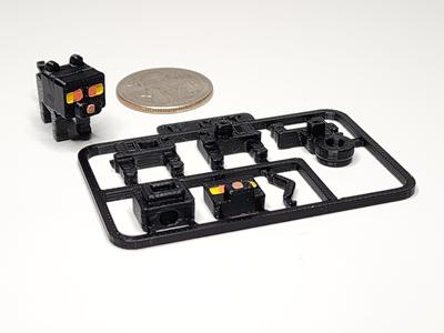 Minecraft-inspired Cat Mini Figure Kit Card/ Keychain