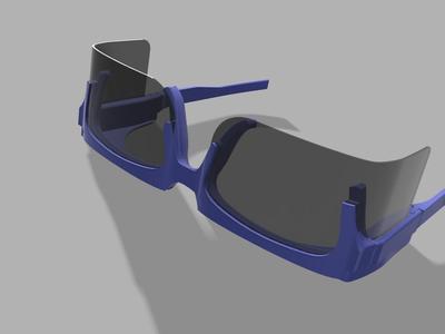 Discreet protective glasses