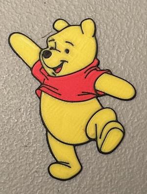 Multicolor Winnie the Pooh Magnet