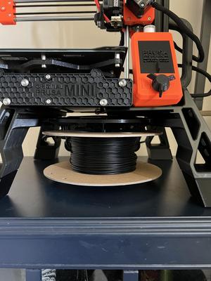 Horizontal Spool Holder for the Prusa Mini Base