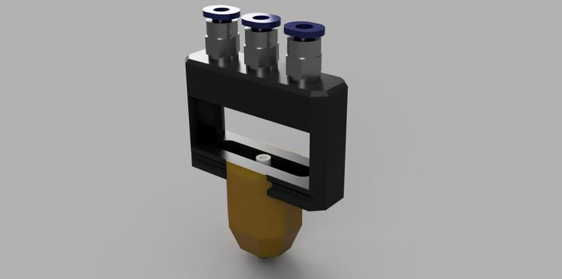 Prusa XL Triple PTFE Tube Adapter