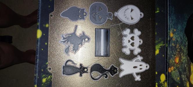 Halloween Keyrings