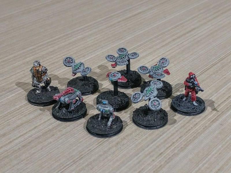 15mm scale Combat Drones